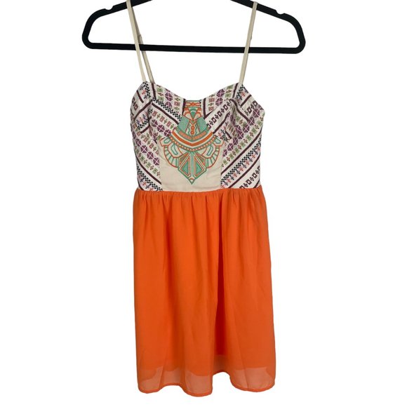 Flying Tomato Dresses & Skirts - Flying Tomato Embroidered Bodice Dress